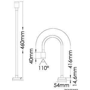 Faretto LED snodato testa letto/lettura carte - foto 2