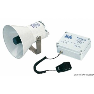 Marco Tromba MARCO elettronica con amplificatore per imbarcazioni dai 12 ai 20 metri