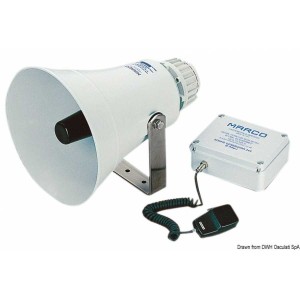 Marco Tromba MARCO elettronica con amplificatore per imbarcazioni dai 20 ai 75 metri