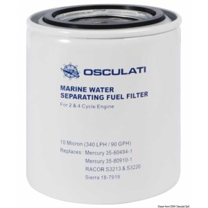 Osculati Cartuccia di ricambio equivalente Racor