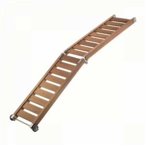 Trem Passerella pieghevole super leggera in legno marino