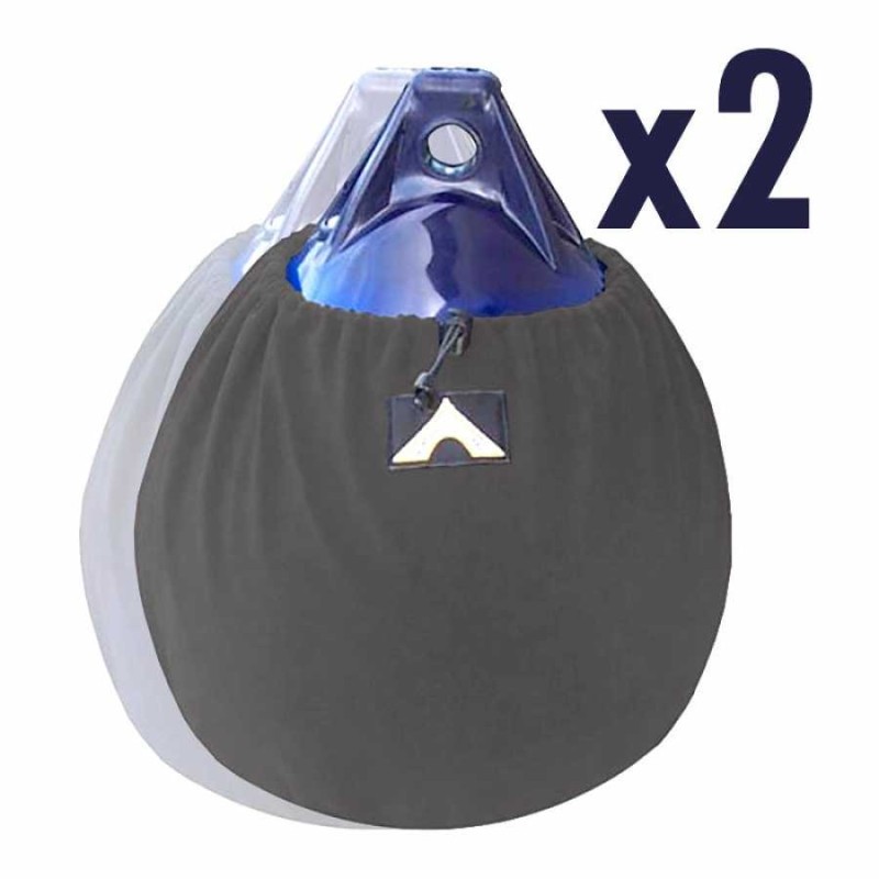 Kit 2 copriparabordi GRIGIO per Polyform serie A - foto 1