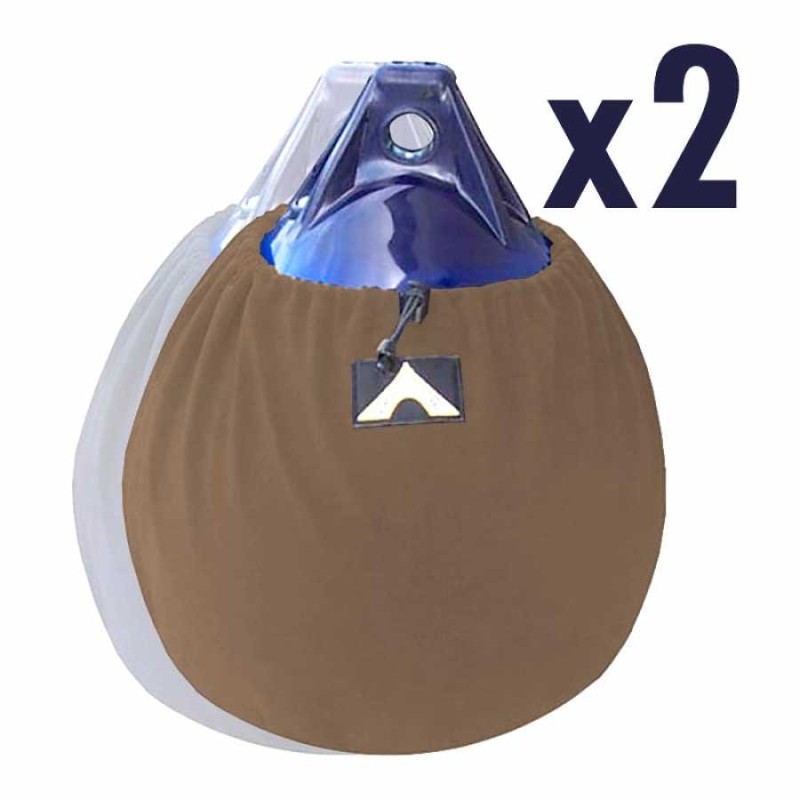 Kit 2 copriparabordi NOCCIOLA per Polyform serie A - foto 1