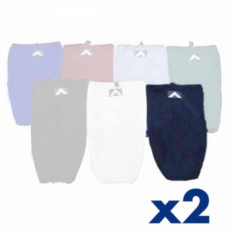 Kit 2 copriparabordi Majoni BLU NAVY serie Silver - foto 1