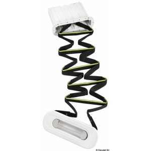 Osculati Scaletta di emergenza ad incasso adatta a soddisfare la norma ISO 15085