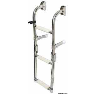 Scaletta pieghevole fissaggio su murata - foto 3