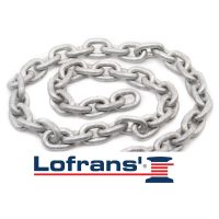Catena Calibrata LOFRANS' G40 Ø 10 mm Zincata a Caldo – Alta Resistenza per Ancoraggio Nautico - foto 2