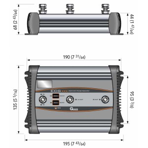 Separatore di carica Quick ECS222 220A MOSFET - foto 2