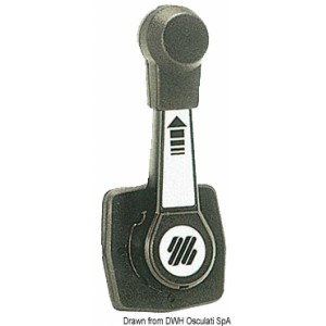 Comando monoleva ad incasso per montaggio a parete - foto 3