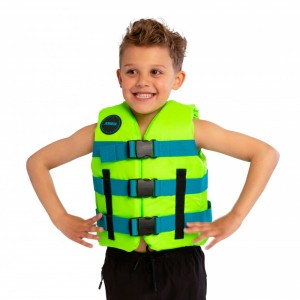 Jobe Sports Jobe Giubbotto Salvagente Bambini Nylon 50N Verde Lime – Aiuto al Galleggiamento 244823007
