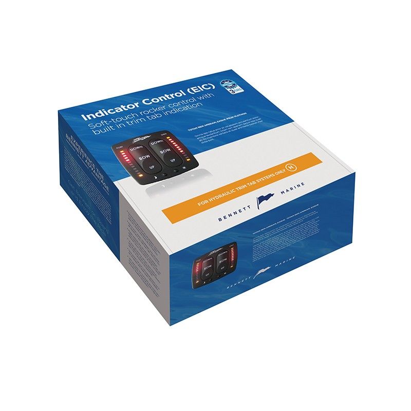 Pannello indicatore d'assetto EIC 5000 per flap Bennet - foto 1