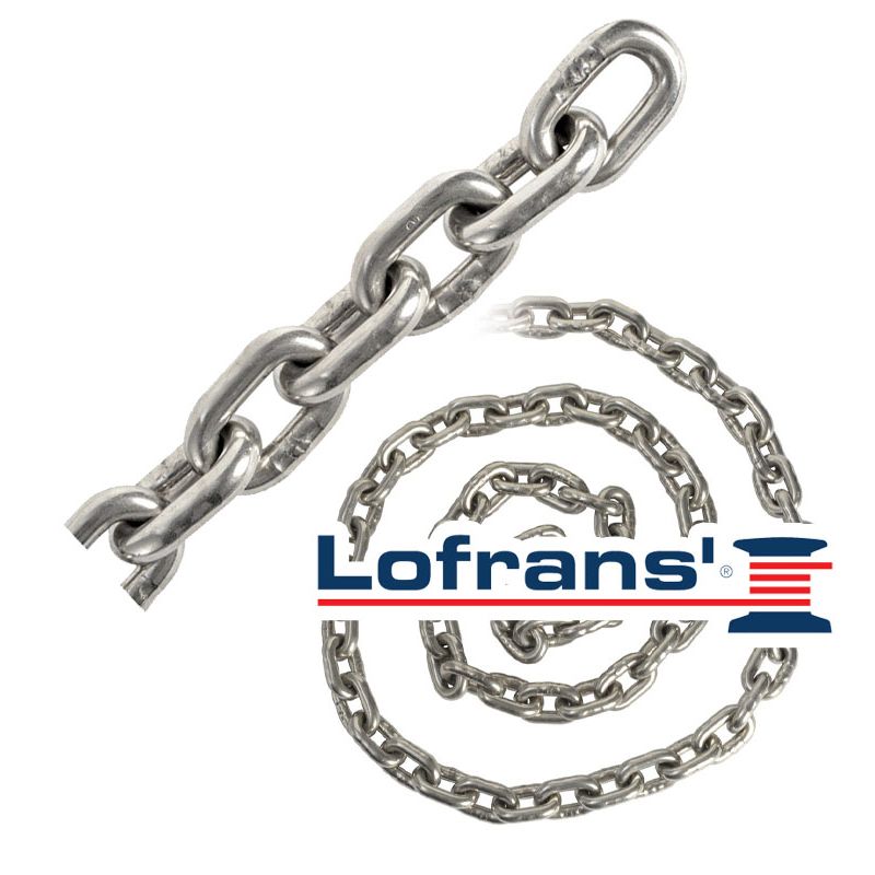 Catena Calibrata Inox 8 mm Lofrans  AISI 316 Nautica - foto 1