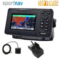 Sportnav Sportnav SPO25F GPS Plotter Fish Finder 5″ – Chartplotter con Sonar Dual-Freq, GPS interno