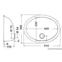 Lavello tondo e ovale  In acciaio inox lucidati a specchio. - foto 4
