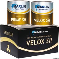 Marlin Marlin Velox Sil Kit antivegetativa trasparente per eliche e parti metalliche (Primer + Vernice)
