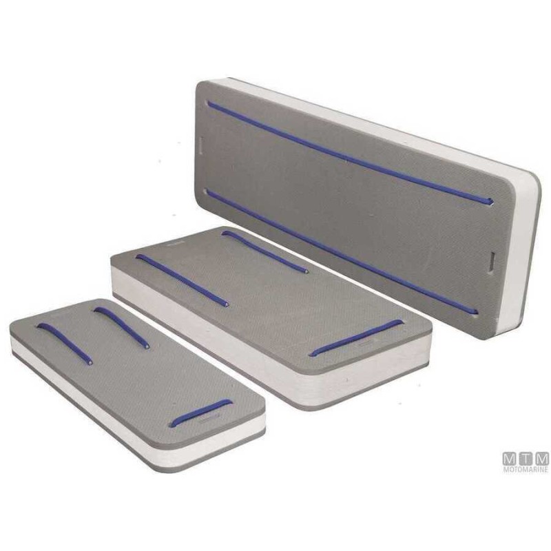 Parabordi piatti Flat Fenders grigi - foto 1