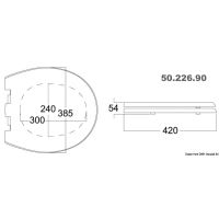 Coprisedili di ricambio per wc elettrici TECMA - foto 7