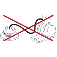 Asta luminosa abbattibile con fili invisibili completa di fanale di fonda Evoled 360° - foto 3