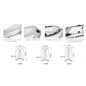 Tender Yacht Chiglia Rigida In Vetroresina - foto 2