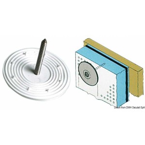 Osculati Rondella dentata in plastica