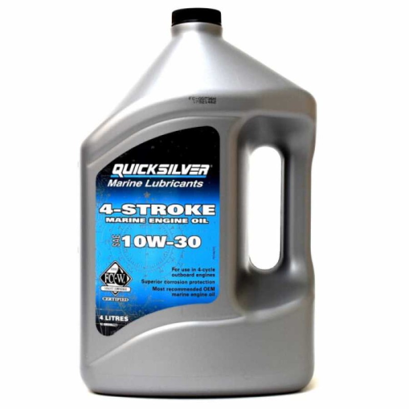 Olio Quicksilver 4 tempi Outboard 10W-30 SINTETICO - foto 1