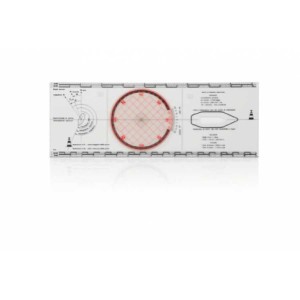 Micron navigation instruments Tracciatore di rotta regolo Breton