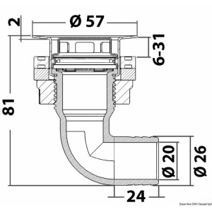 Scarichi pozzetto a filo con testa inox - foto 4