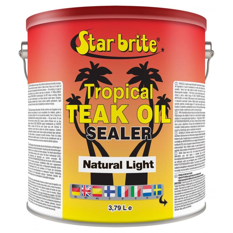 Star Brite Tropical Teak Oil Classic – Olio Nutriente per Teak Tropicale - foto 1