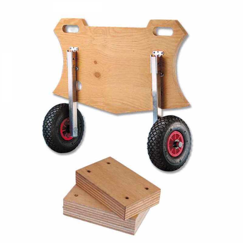 Ruote alaggio ribaltabili - foto 1