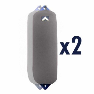 Fender Covers Kit 2 copriparabordi GRIGIO per Polyform serie F