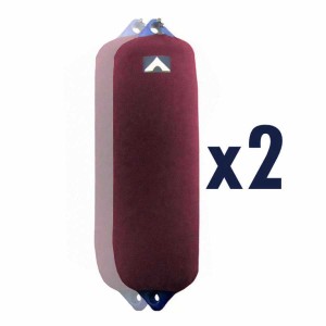 Fender Covers Kit 2 copriparabordi BORDEAUX per Polyform serie F