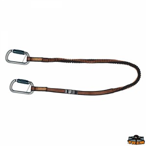 Trem Cordone ombelicale SEGURA per cinture di sicurezza statico con 2 moschettoni