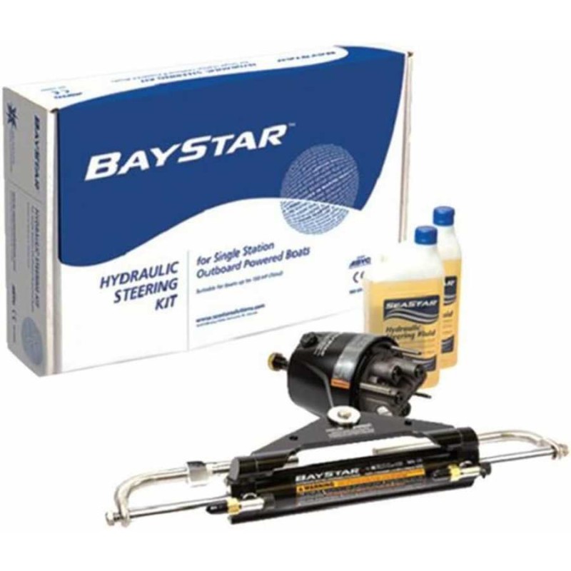 Kit Timoneria Idraulica BAYSTAR HK4300A-3 Fuoribordo Senza Tubi Fino a 115HP SeaStar - foto 1