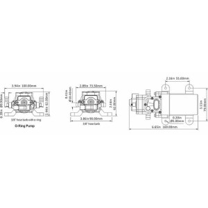 Pompa autoclave SEAFLO 12 Volt - foto 2