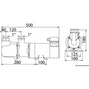 Elettropompa CEM Sbr autoadescante monovite in bronzo - foto 2