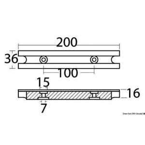 Barra per Yamaha e Mariner 25/100 hp - foto 2