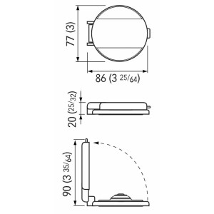 Pulsante a piede Quick 900X per ancore e catene - foto 2