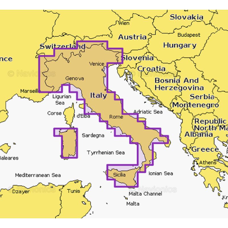 Cartografia Navionics PLATINUM+ REGULAR micro-SD/SD card - foto 1