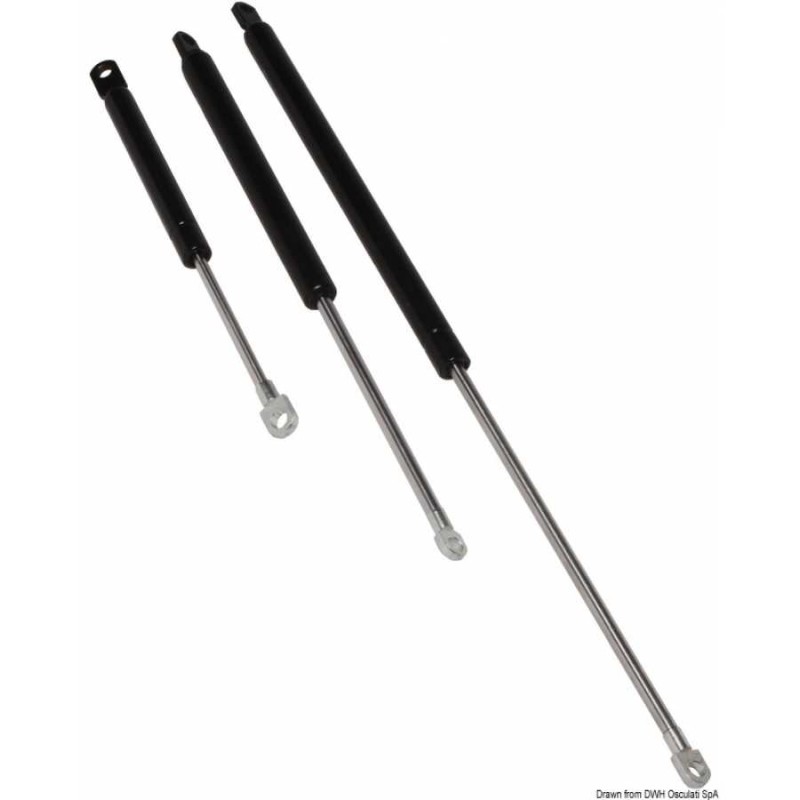 Molla a gas in acciaio verniciato occhio - occhio - foto 1