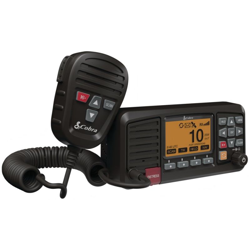 VHF Fisso Cobra BlueBound 1350E DSC Classe D con GPS e Sistema SWR - foto 1