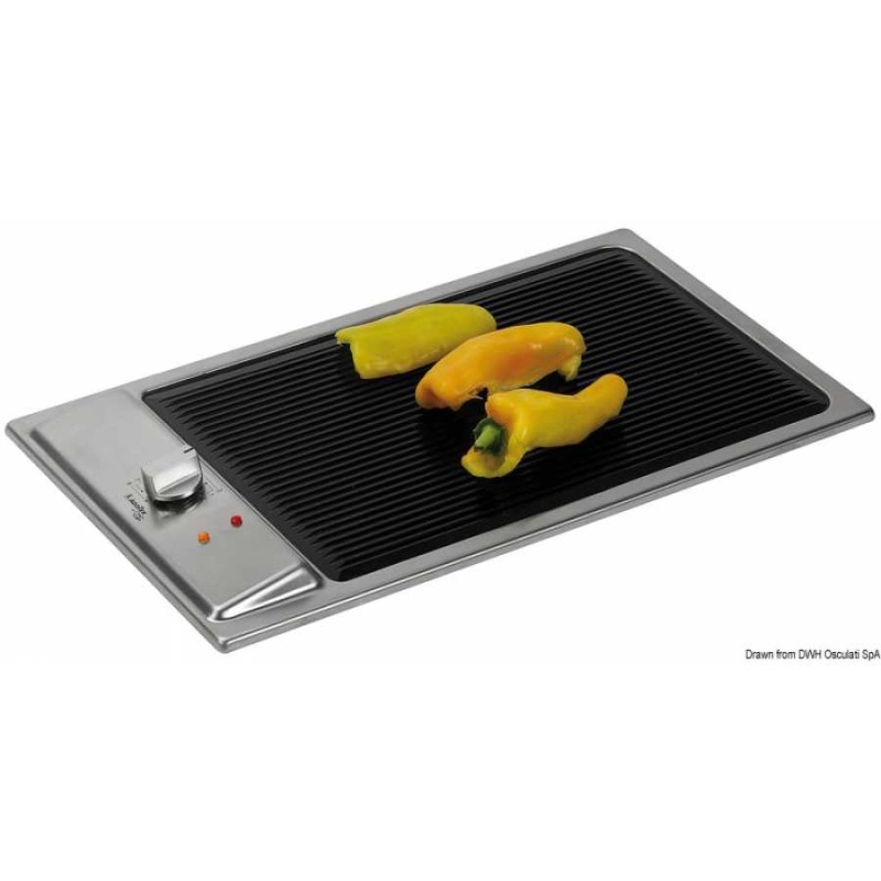 Barbecue elettrico vetroceramico in Acciaio Inox - foto 1