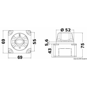 Staccabatteria da appoggio con chiave fissa - foto 2