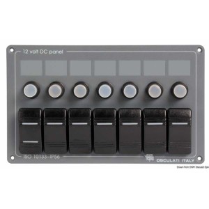 Pannello elettrico in alluminio con frontale in policarbonato grigio - foto 2