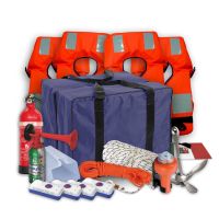 Kit Sicurezza Barca 4 Persone Entro 12 Miglia – Dotazioni Complete in Borsa Impermeabile - foto 2