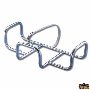 Trem Telaio regolabile porta zattera in acciaio inox Aisi 316 tubo dm. 30mm.